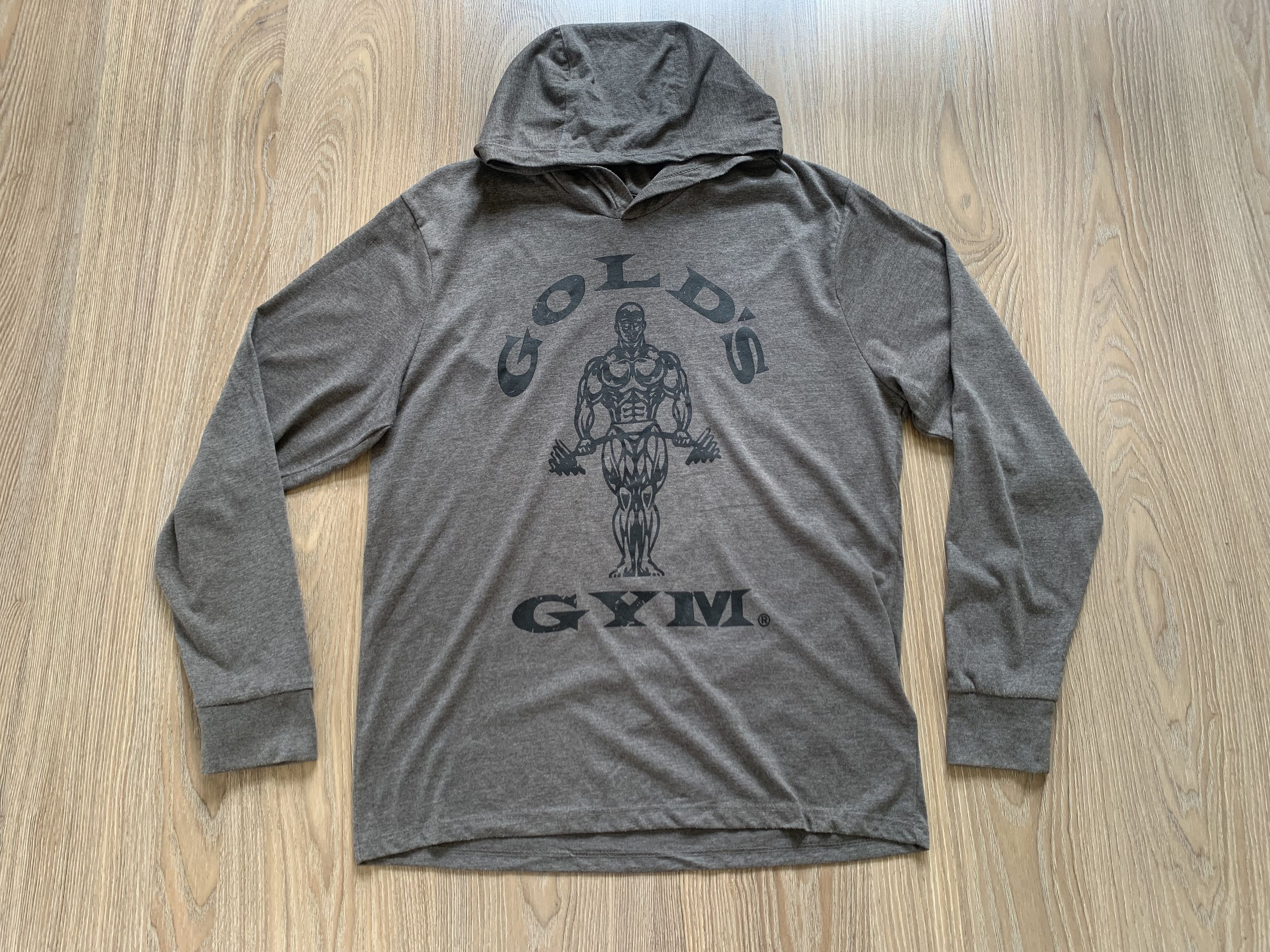 Other Golds Gym Big Logo Light Printed Hoodie Size US L / EU 52-54 / 3 - 2 Thumbnail