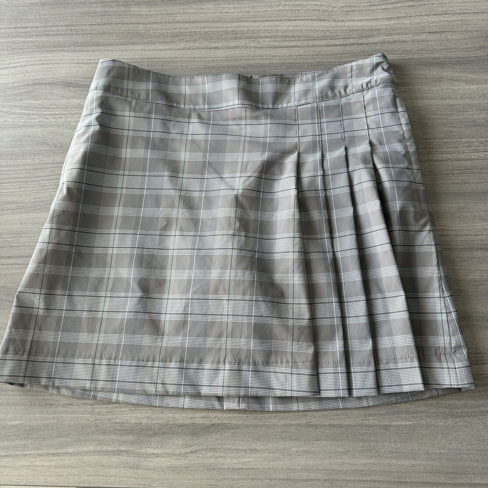 Nike Nike Golf Dri-FIT Plaid Pleated Skort Sz 10 Athletic Stretch Size 32" / US 10 / IT 46 - 1 Thumbnail