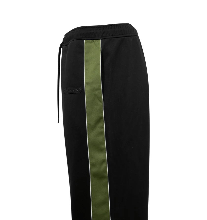 Lanvin o1h1sh11224 Contrast Joggers in Black Size US 32 / EU 48 - 3 Thumbnail