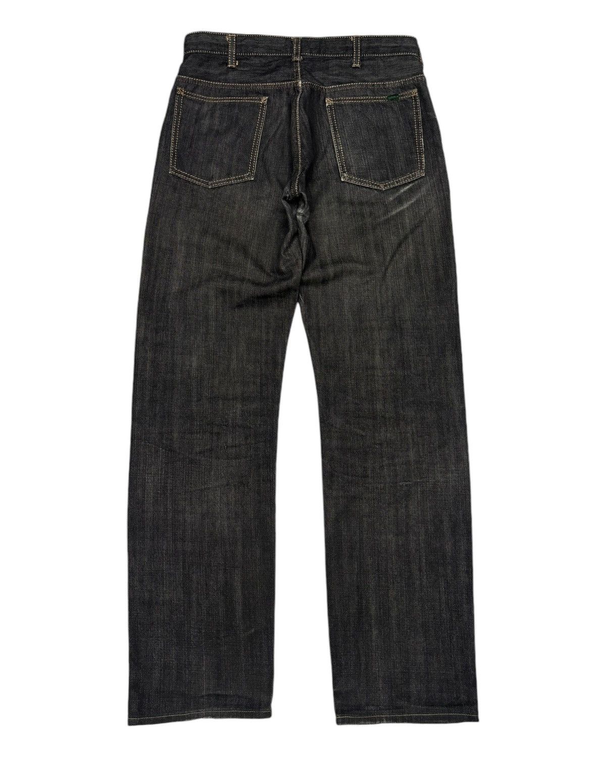 If Six Was Nine HARRODS LONDON BLACK JEANS DISTRESSED DENIM HELMUT LANG Size US 31 - 8 Thumbnail