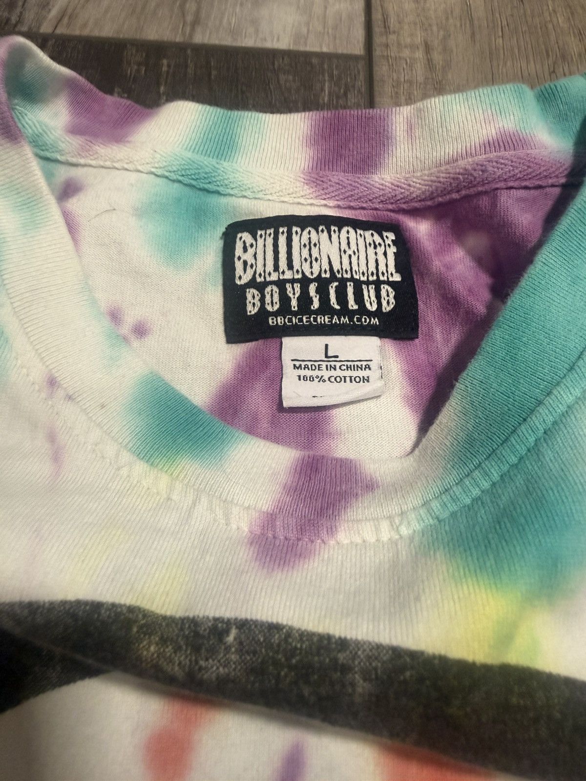 Billionaire Boys Club BILLIONAIRE BIYS CLUB TIE DYE SPACEMAN TEE SIZE LARGE Size US L / EU 52-54 / 3 - 4 Thumbnail