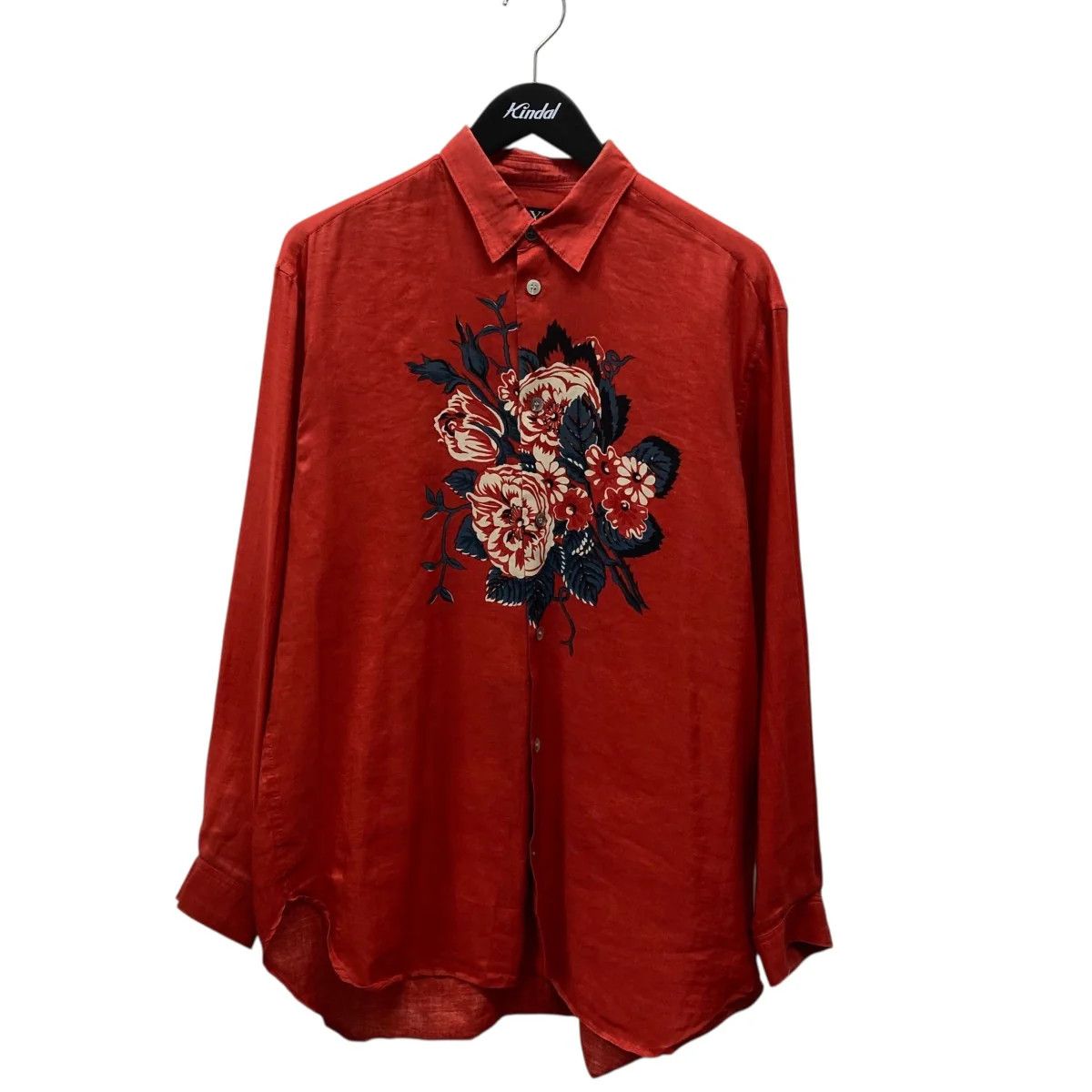 Yohji Yamamoto Y's/yohji yamamoto pour homme/red/ Long-sleeved shirt Size US XXL / EU 58 / 5 - 1 Thumbnail