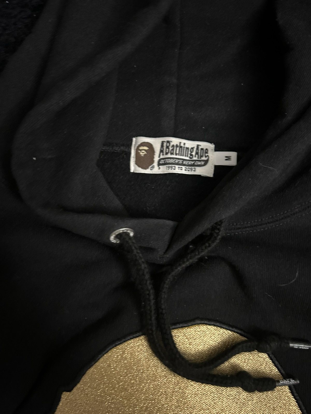 Bape × October's Very Own Bape X OVO Gold Head Ape Hoodie Size US M / EU 48-50 / 2 - 5 Thumbnail
