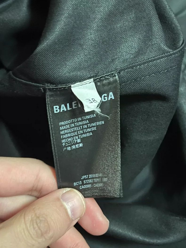 Balenciaga Balenciaga size 38 22 SS Muscle Shirt 2505-Nextarrow Size US M / EU 48-50 / 2 - 4 Thumbnail