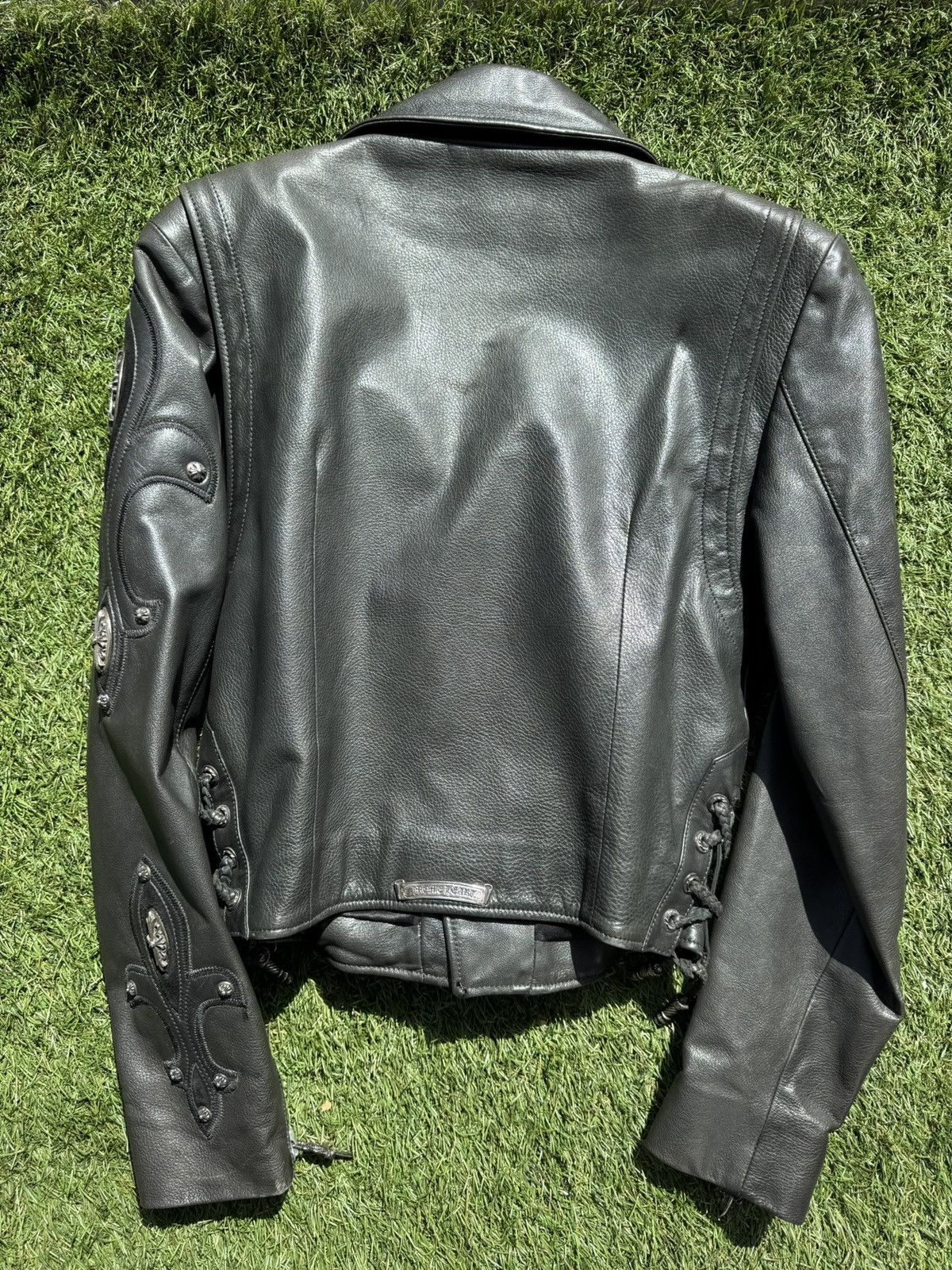 Chrome Hearts Chrome Hearts Biker Jacket Fleur Floral Vintage Size S / US 4 / IT 40 - 8 Thumbnail