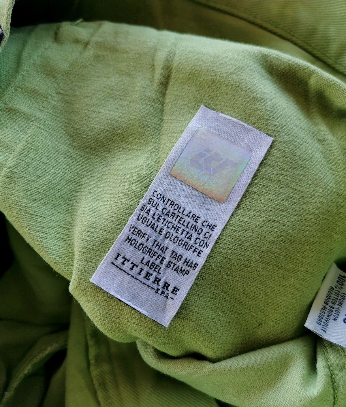 Versace Jeans Couture Vintage Versace Jeans Couture Green Jeans Pants Italy Size US 32 / EU 48 - 11 Thumbnail