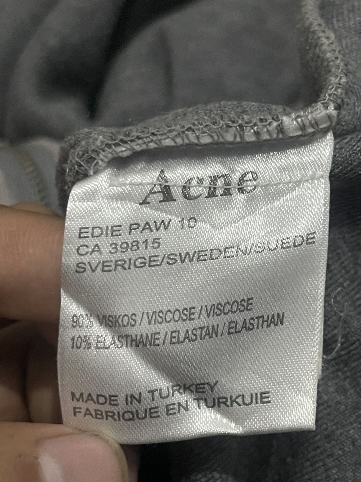 Acne Studios ⏰NEED GONE⏰Acne Studios Edie Paw 10 Jumper Hoodie Size L / US 10 / IT 46 - 7 Thumbnail