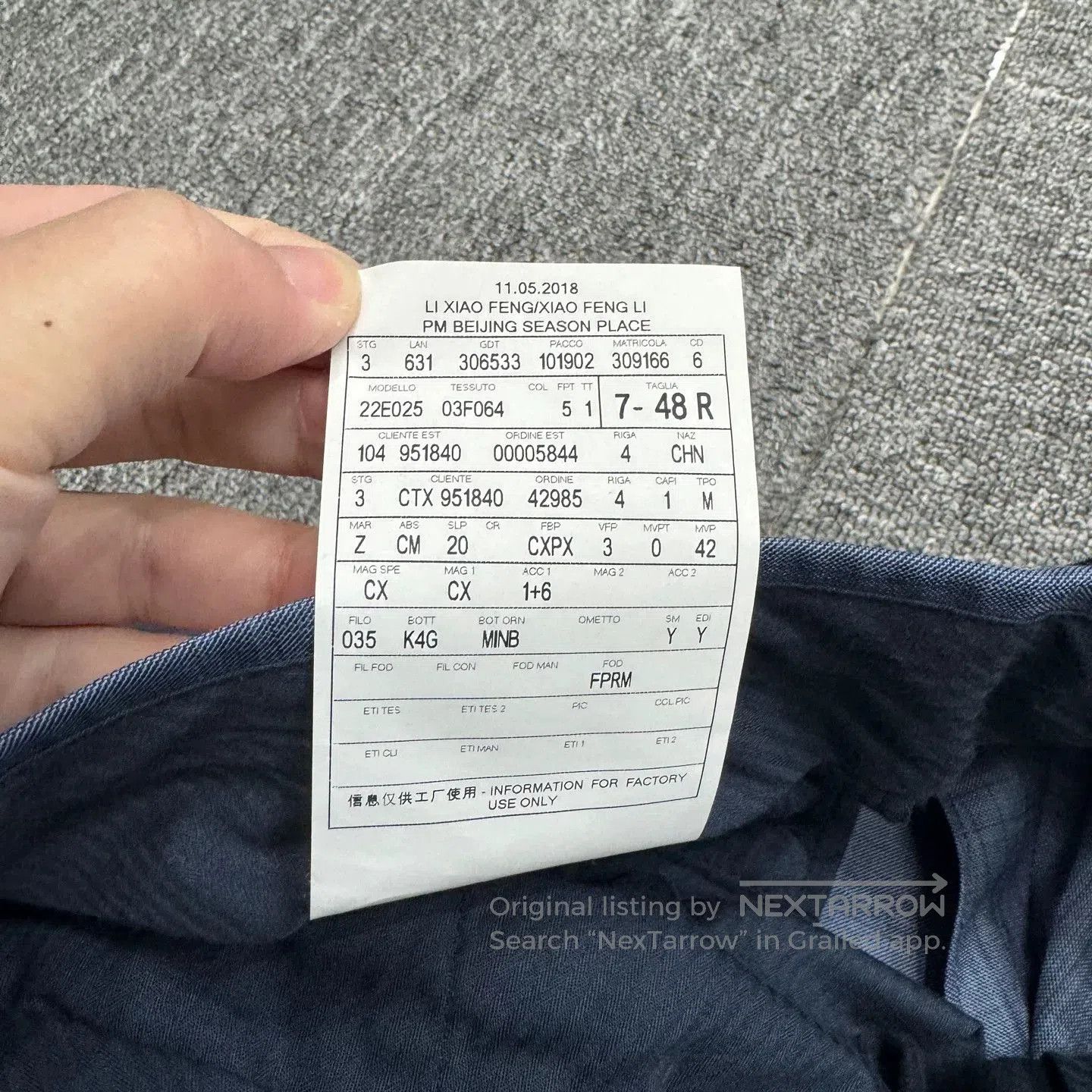 Ermenegildo Zegna Ermenegildo Zegna Check Wool Casual Trousers. Size US 32 / EU 48 - 4 Thumbnail