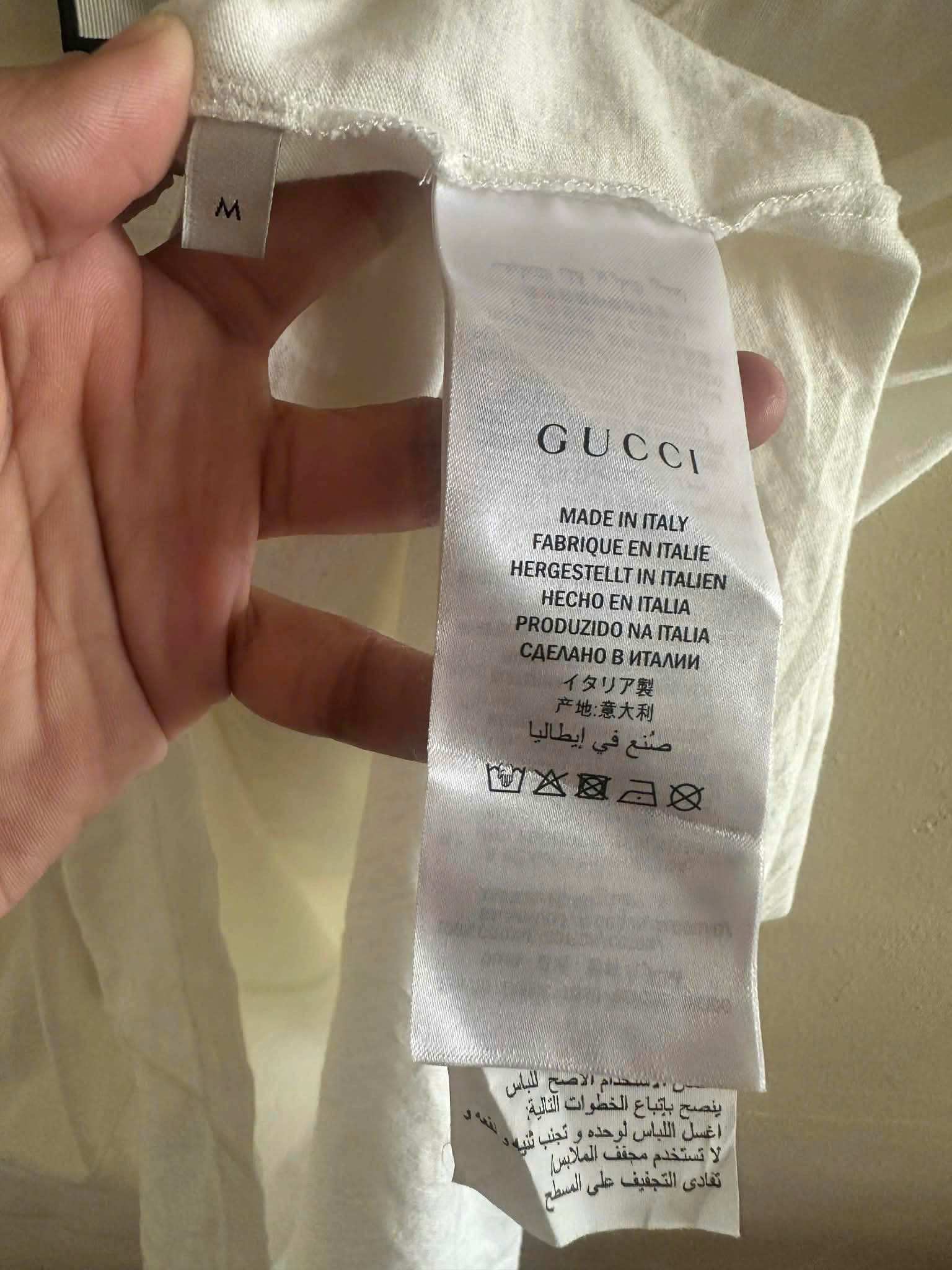 Gucci GUCCI T SHIRT ITALY Size US M / EU 48-50 / 2 - 8 Thumbnail