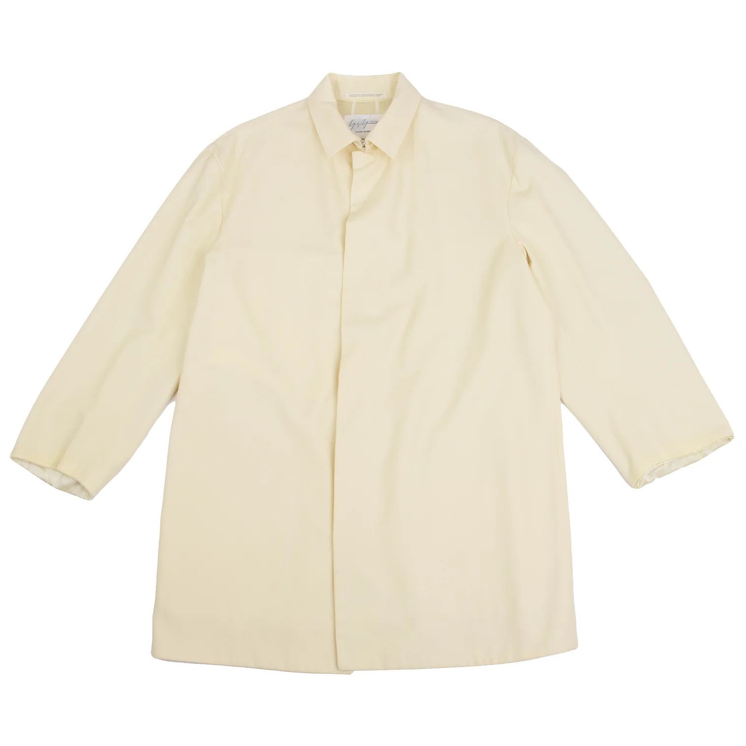 Yohji Yamamoto Yohji Yamamoto Reversible Wool Gabardine Jacket Size US S / EU 44-46 / 1 - 1 Thumbnail