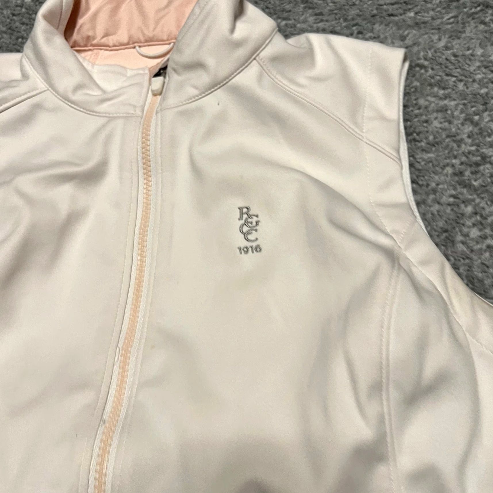 Pinko Zero Restriction Vest Womens Medium Full Zip Pink Sports Golf Athletic Vest Womens M Pink Size M / US 6-8 / IT 42-44 - 2 Thumbnail