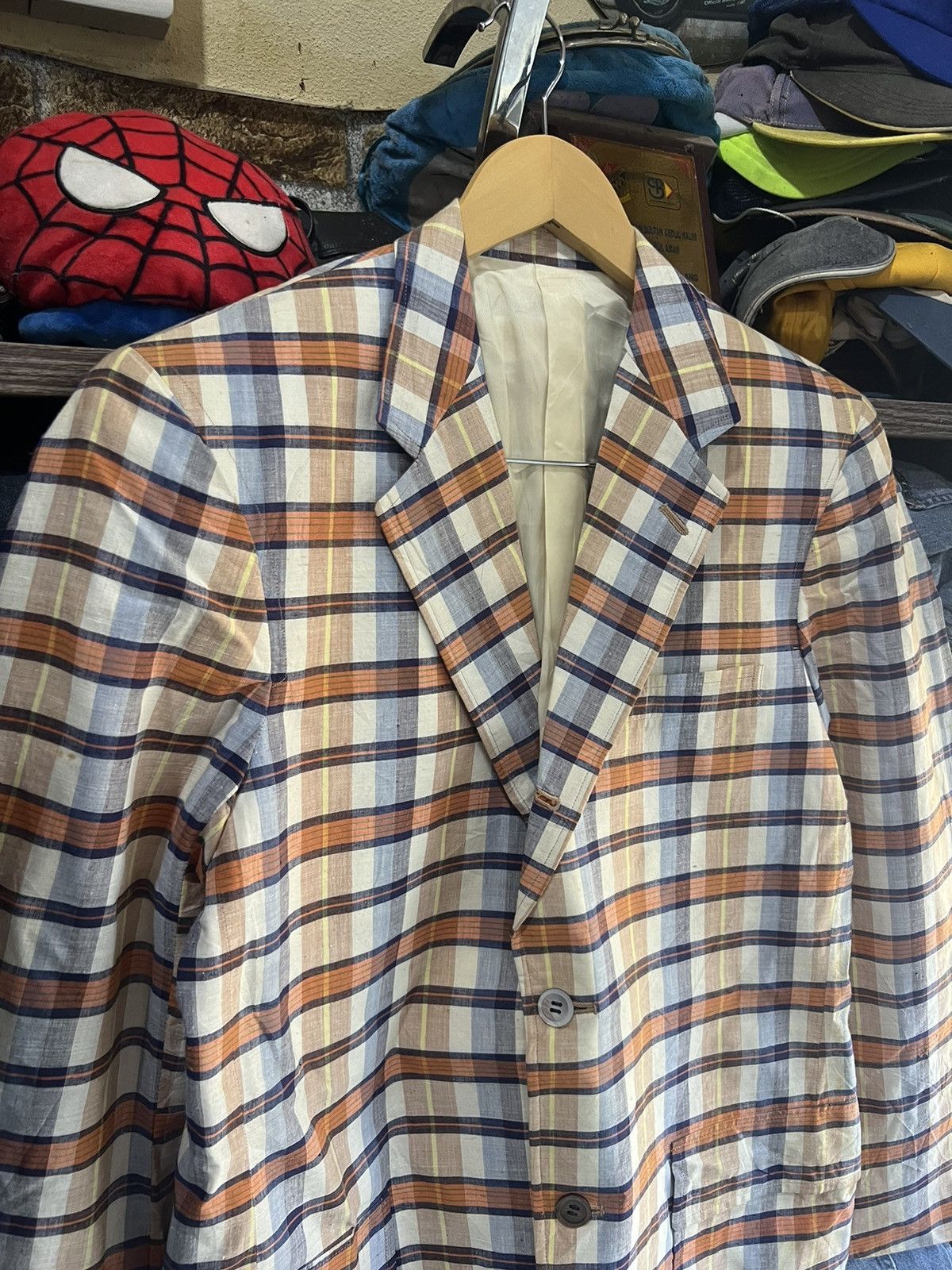 Van 🔥Vintage Van Checkered Blazer Size 40R - 7 Thumbnail