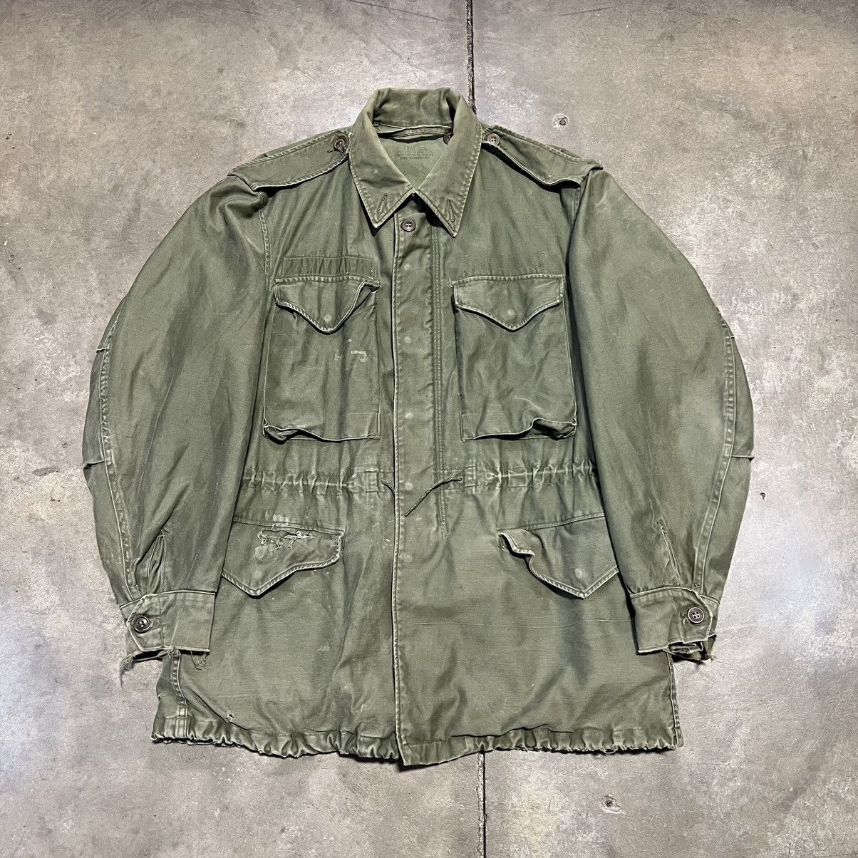 Vintage Vintage 50s OG 106 M65 Military Field Jacket Vietnam War USA Size US S / EU 44-46 / 1 - 3 Thumbnail