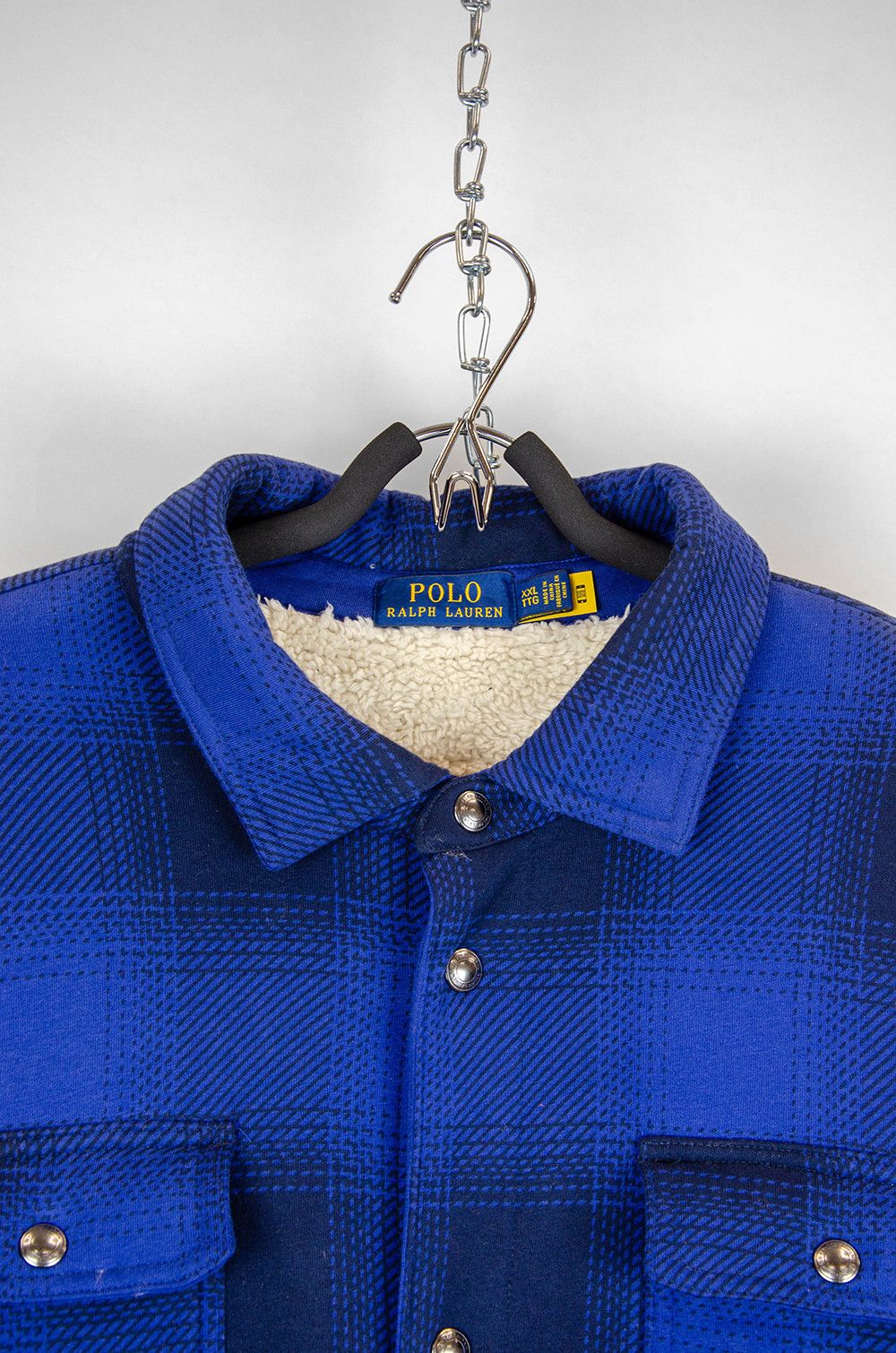 Polo Ralph Lauren Polo Ralph Lauren Plaid Sherpa Shirt Jacket – XXL Size US XXL / EU 58 / 5 - 7 Thumbnail