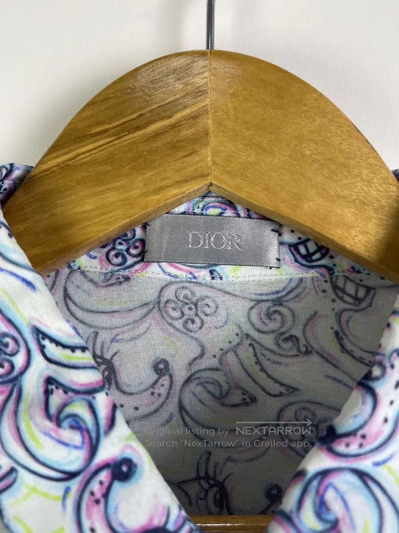 Dior Dior Size41 Chinese zodiac dog short-sleeved shirt Size US XS / EU 42 / 0 - 3 Thumbnail