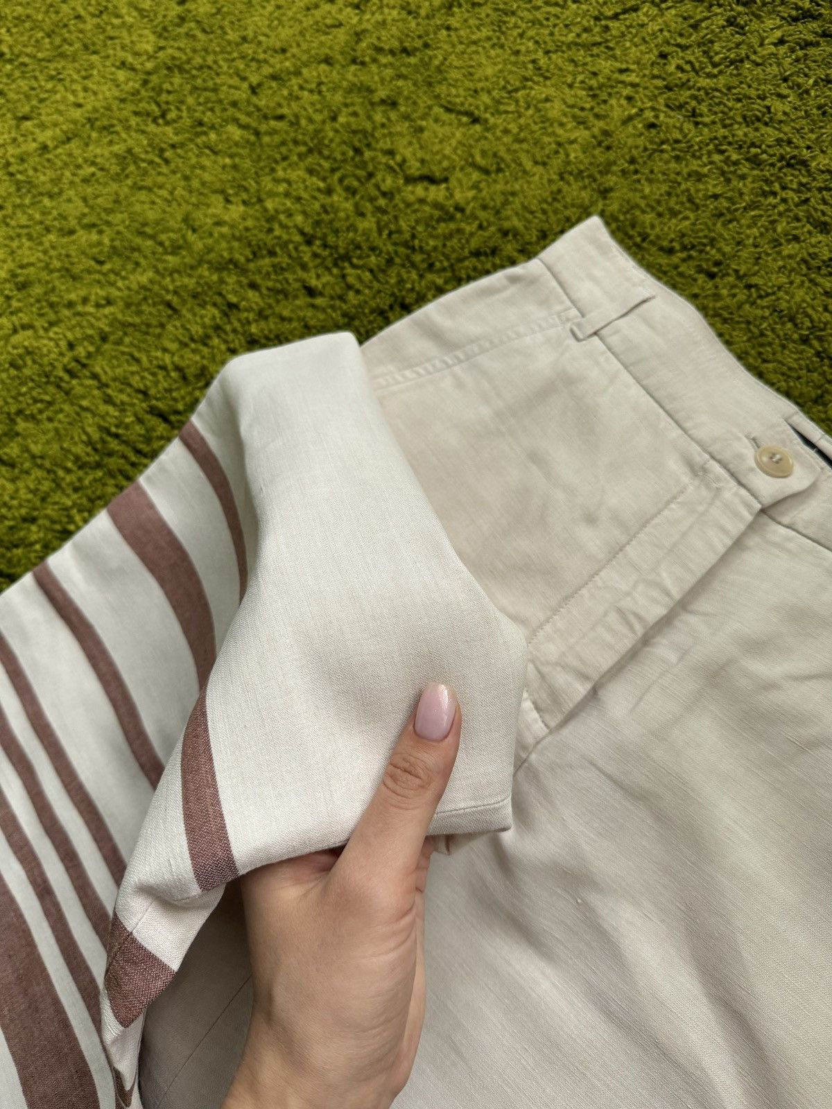 Designer × Max Mara × Weekend Max Mara Max Mara Weekend wide leg culottes pants Size 26" / US 2 / IT 38 - 4 Thumbnail