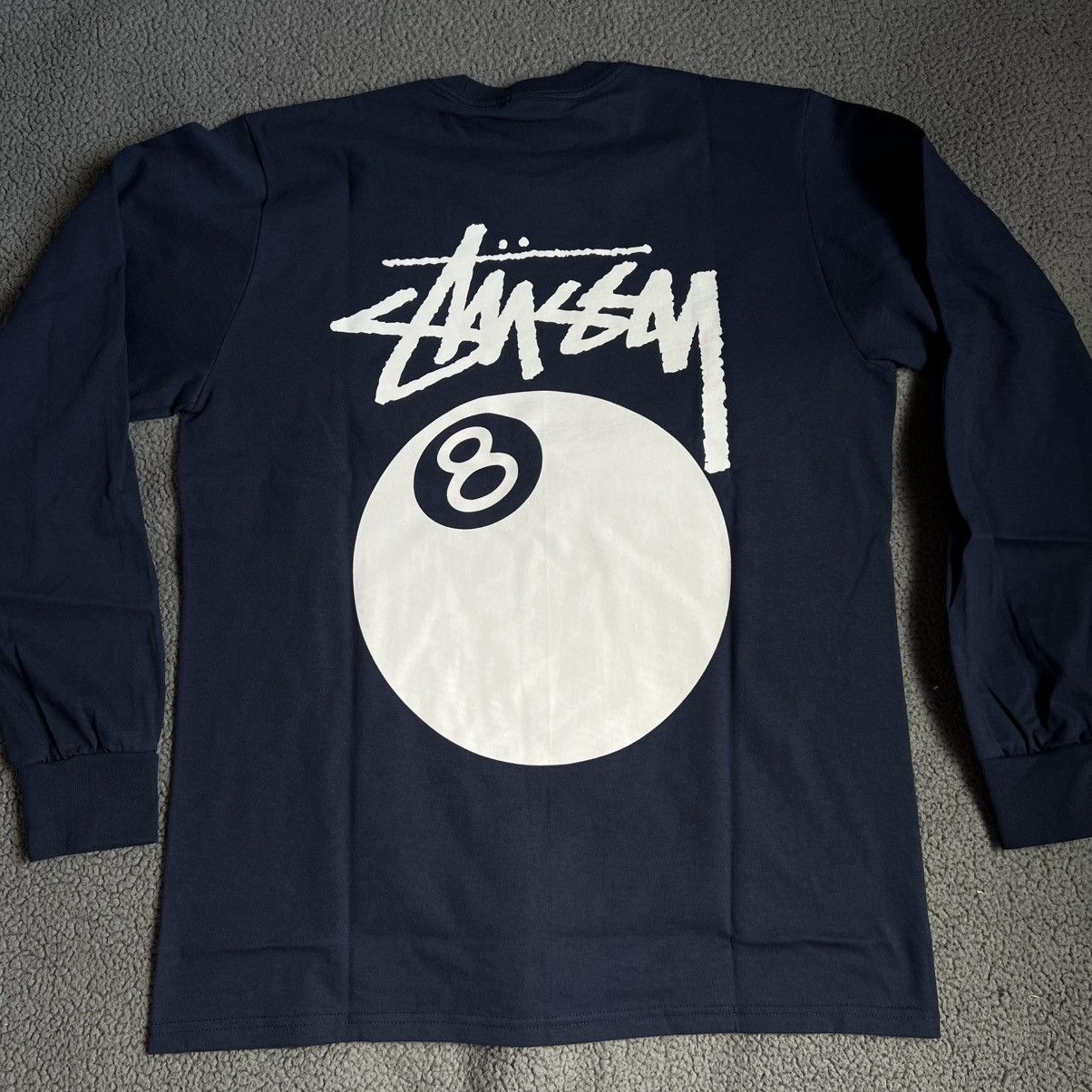Stussy Stussy Rib Cage 3M Longsleeve Tee Storm Blue | Grailed