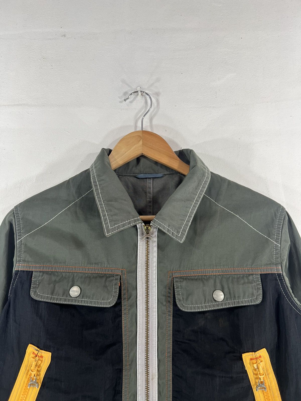Marithe + Francois Girbaud Vintage Marithe Francois Girbaud Nylon Jacket Size US L / EU 52-54 / 3 - 3 Thumbnail