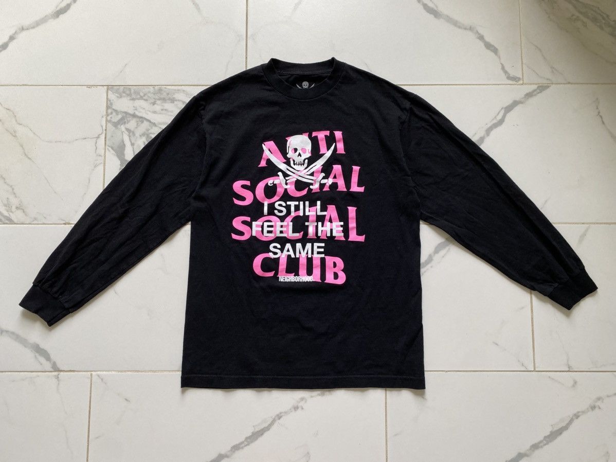 送料込！NEIGHBORHOOD x Anti Social Social Club Tシャツ M NEIGHBORHOOD ネイバーフッド × ANTI SOCIAL SOCIAL CLUB アンチ