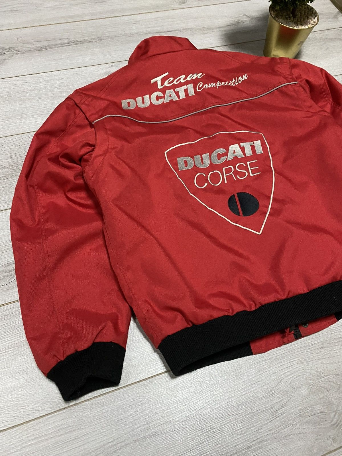 Ducati Ducati corse competition jacket vest zip racing Size US L / EU 52-54 / 3 - 8 Thumbnail