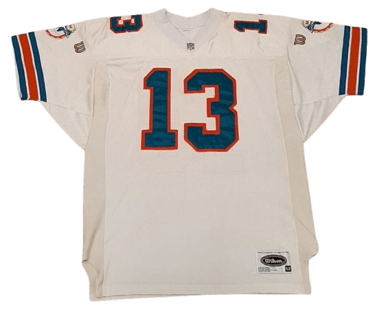 NFL × Wilson Dan Marino Miami Dolphins Authentic Sewn Wilson Jersey 52 Size US L / EU 52-54 / 3 - 7 Thumbnail