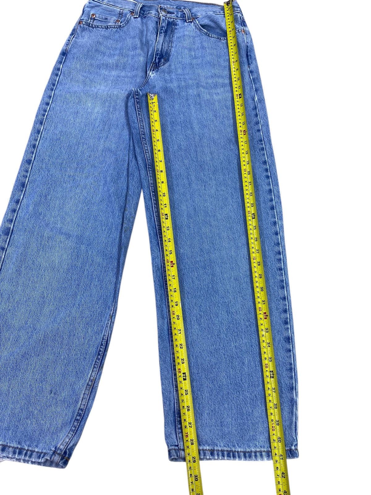 Levi's Levi’s Acid Wash Whiskered Style Straight Leg Jeans Size US 31 - 8 Thumbnail