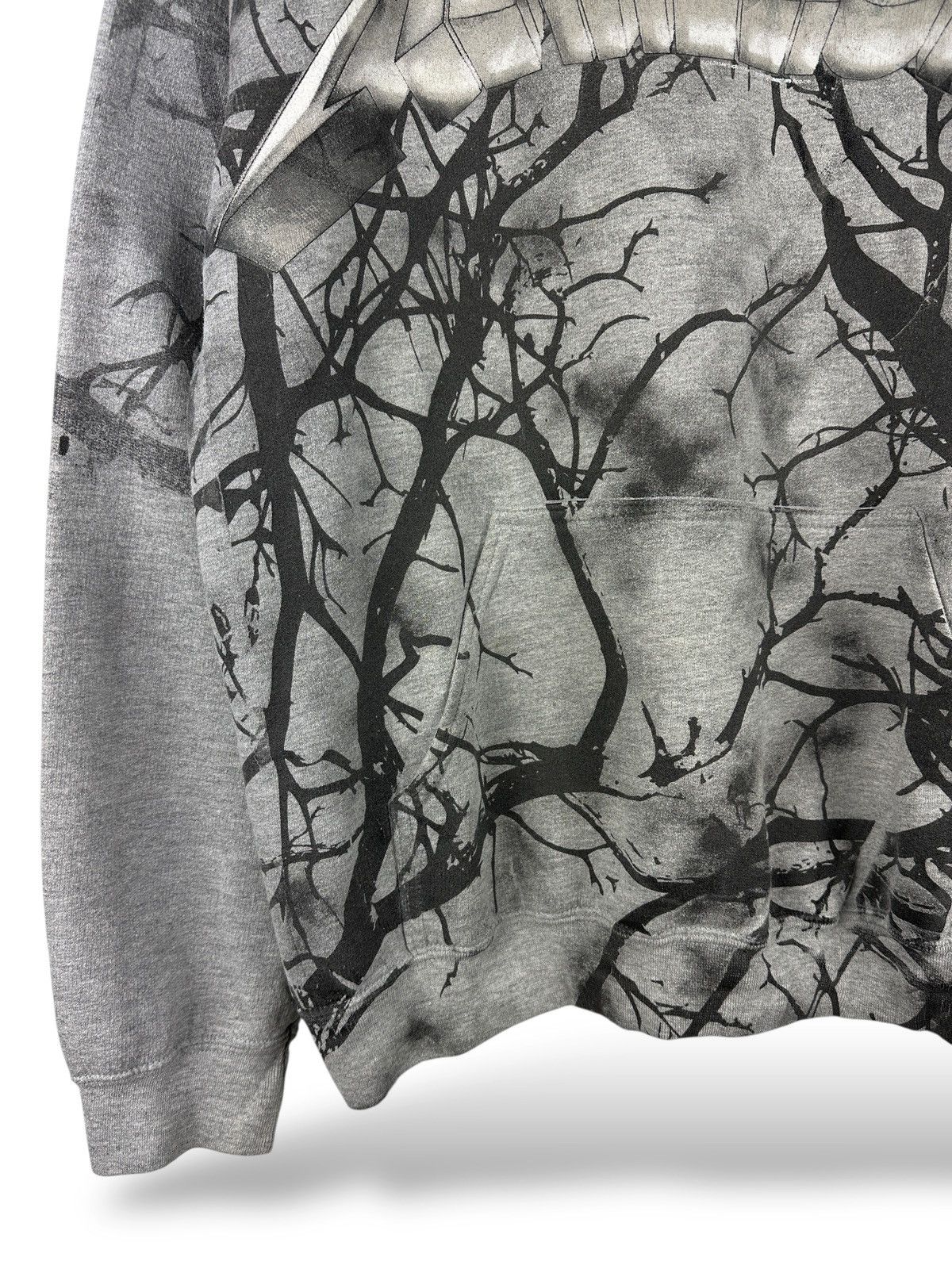 Metallica Vintage 2009 Metalica Tree Branch All Over Print Hoodie Size US L / EU 52-54 / 3 - 14 Thumbnail