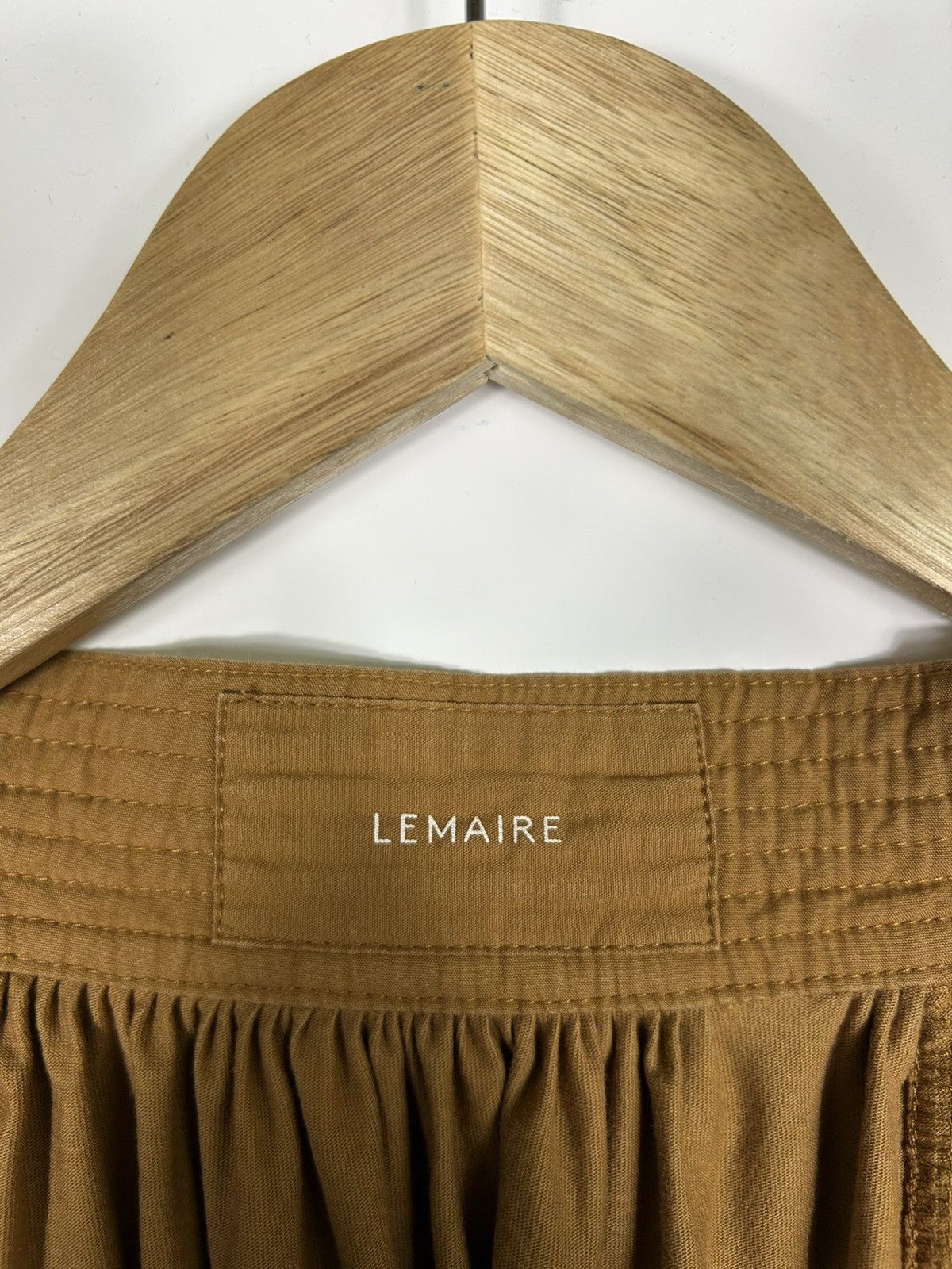 Lemaire Lemaire Cotton Wrap Midi Skirt Size 26" / US 2 / IT 38 - 9 Thumbnail