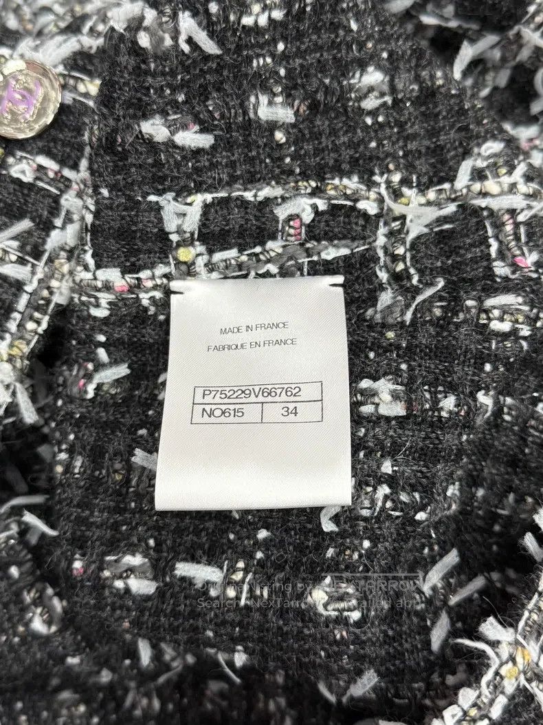 Chanel Chanel 23A tweed knitted coat Size XXS / US 00 / IT 34 - 5 Thumbnail