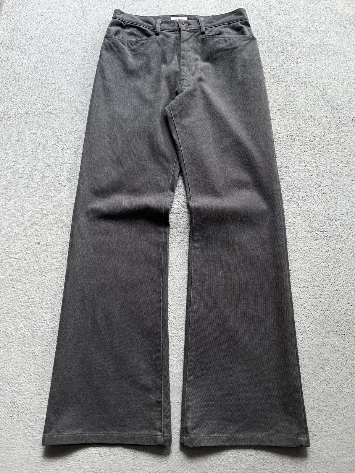 Yohji Yamamoto Vintage Inéd Homme by Yohji Yamamoto Flare Pants Size US 29 - 1 Thumbnail
