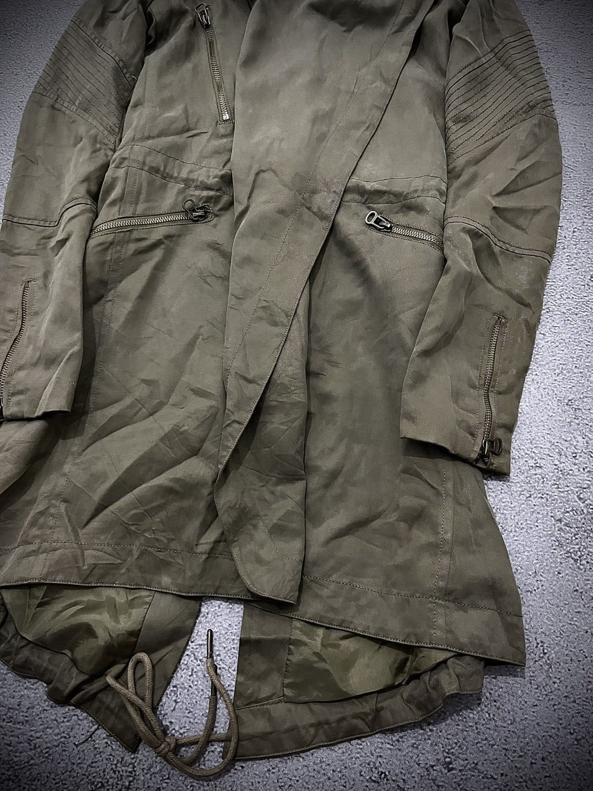 Japanese Brand Archive Gorgeous & Glamorous Jessi Asymmetric Parka Jacket Size US M / EU 48-50 / 2 - 7 Thumbnail