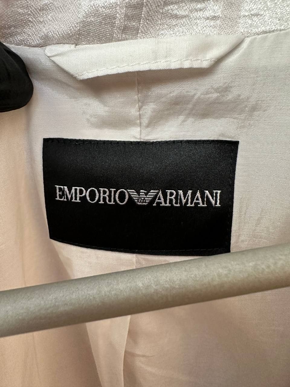Emporio Armani RRP $900 Emporio Armani Fitted Single-Breasted Blazer Size M / US 6-8 / IT 42-44 - 12 Thumbnail