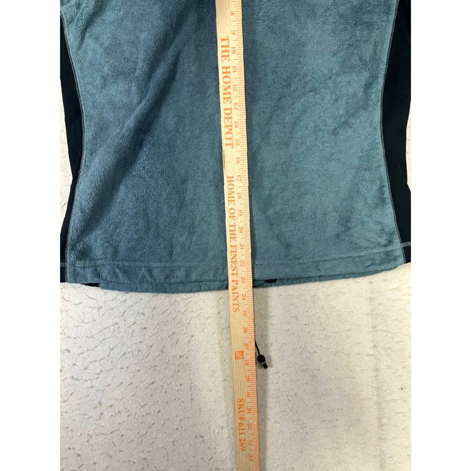 Vintage Columbia Jacket Fleece Blue XL Women Front Zip Pockets Logo Hiking Size XL / US 12-14 / IT 48-50 - 4 Thumbnail