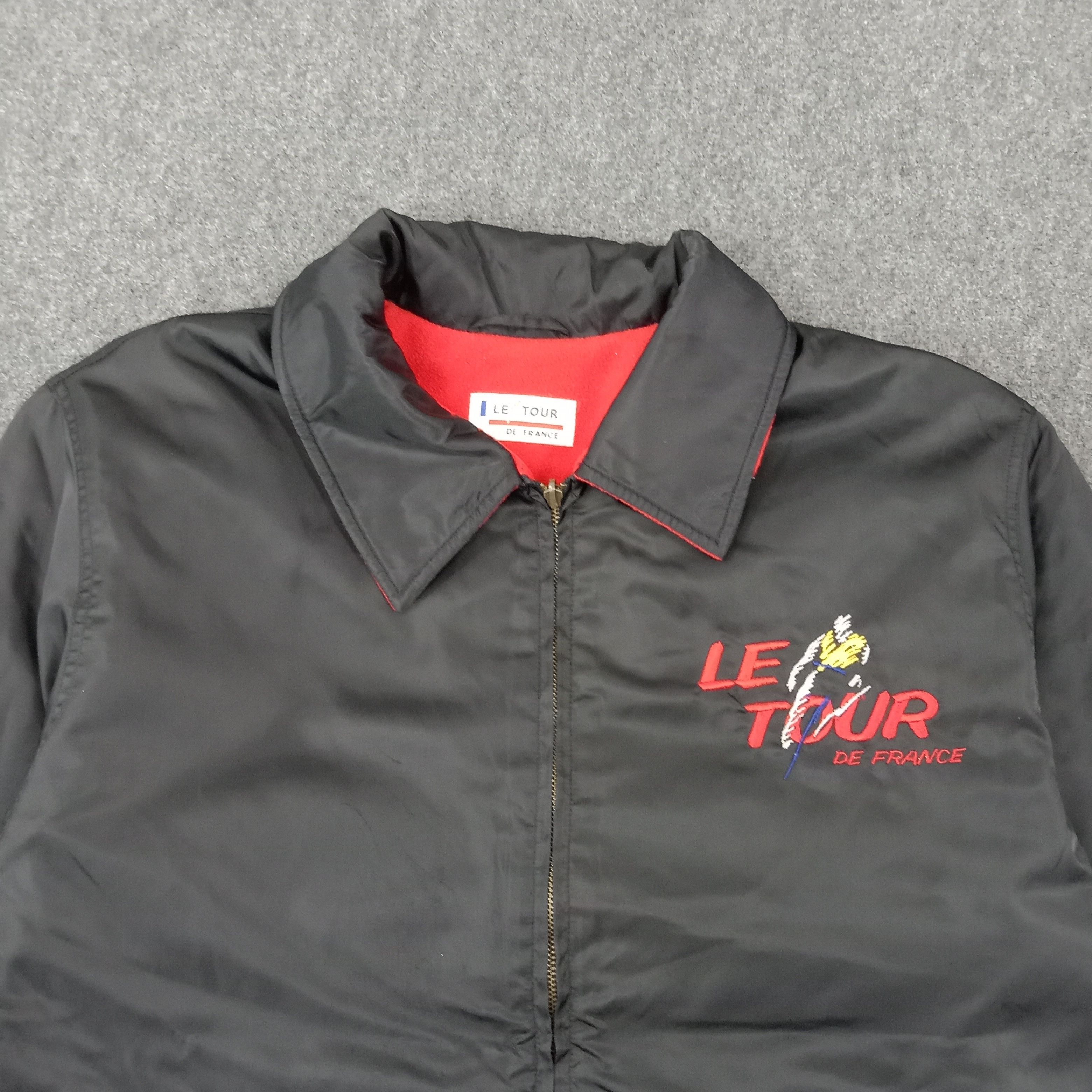 USA Olympics Le Tour De France Sport Style Reversible Jacket Size US L / EU 52-54 / 3 - 5 Thumbnail