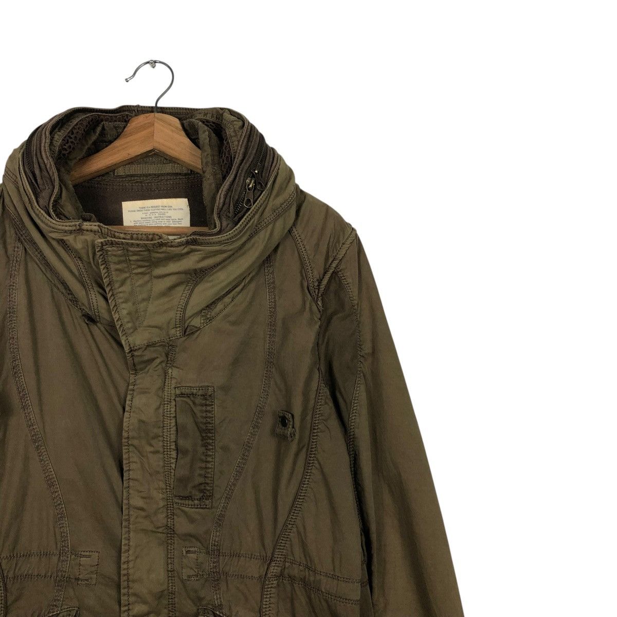 If Six Was Nine 2000s GOA - SAMPLE BIKER BONDAGE BONO JACKET Size US M / EU 48-50 / 2 - 8 Thumbnail