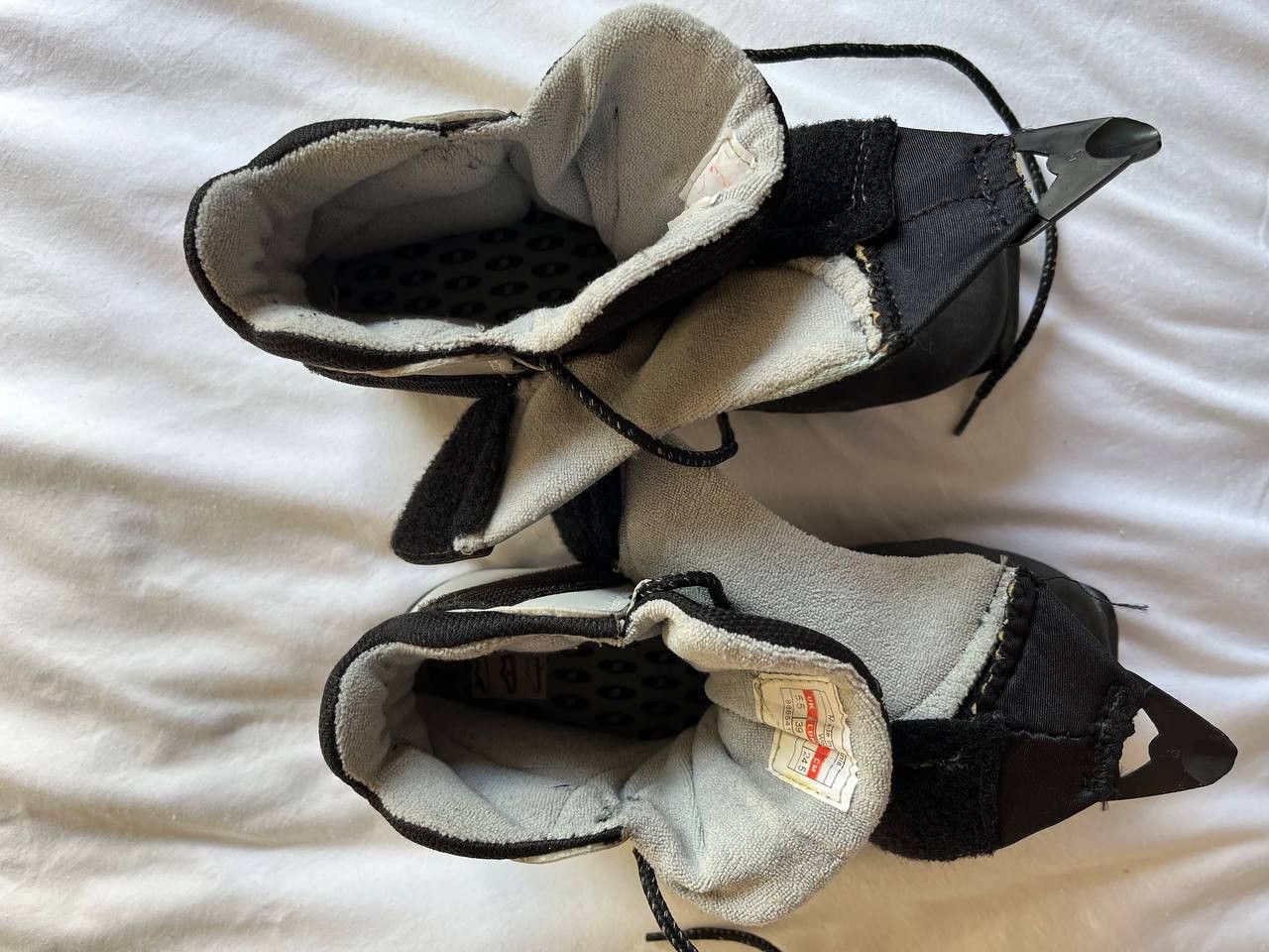 Salomon Salomon vintage women's blue-white-gray Auto fit ski boots Size US 7 / IT 37 - 3 Thumbnail