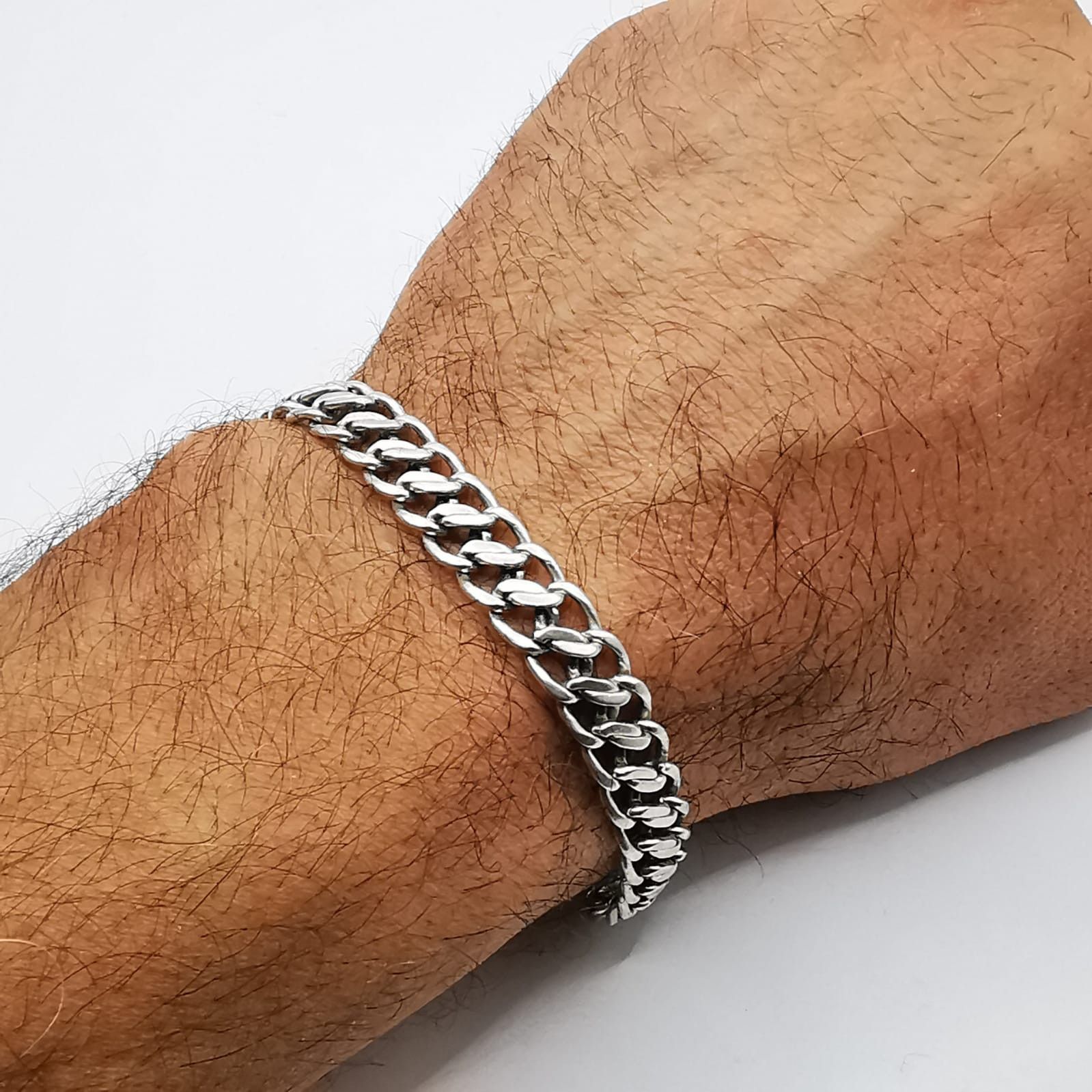 Vintage Vintage Bracelet Jewelry,925 Sterling Silver,Handmade 24g Size ONE SIZE - 3 Thumbnail