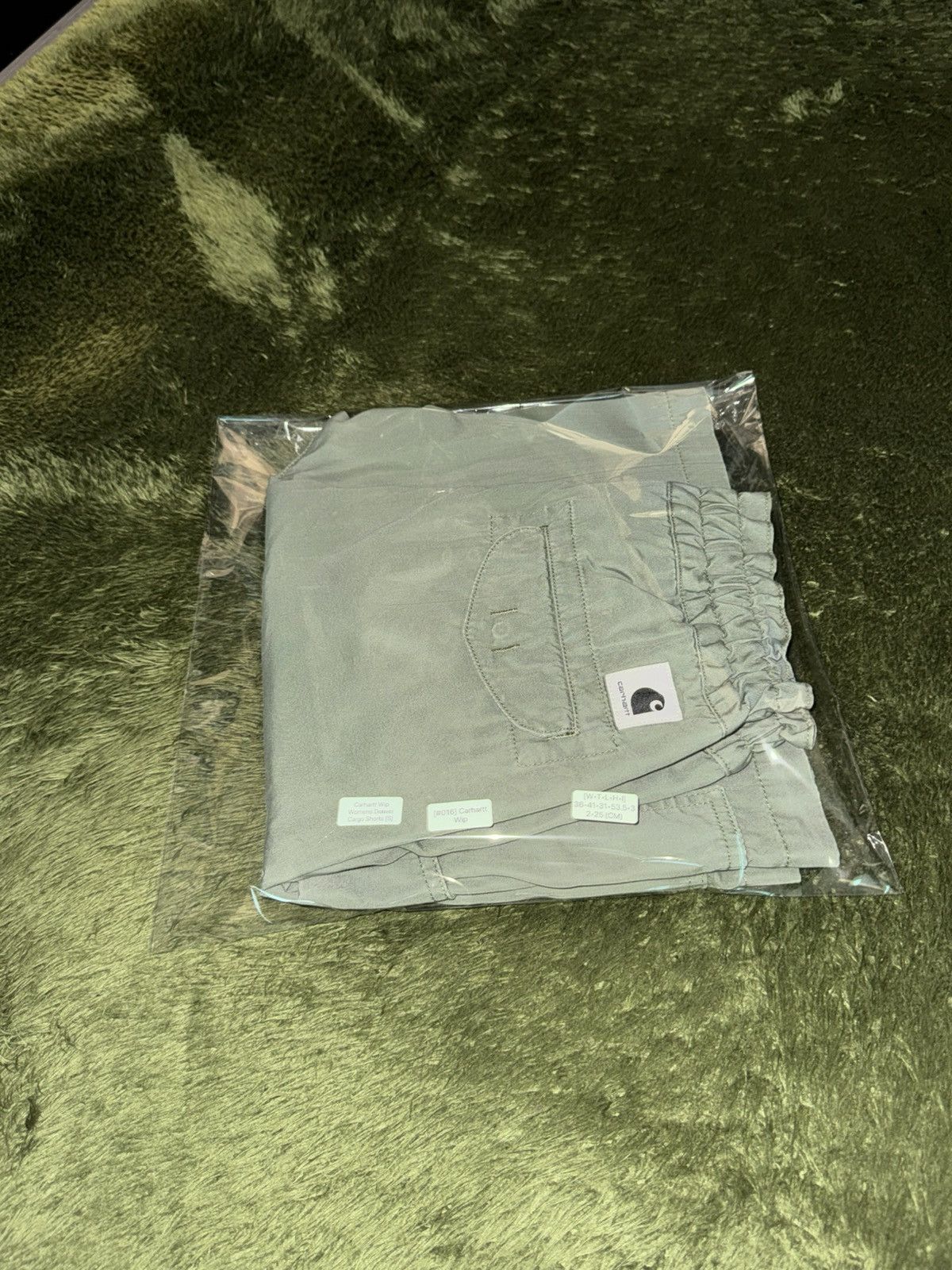 Carhartt Wip [S] Carhartt WIP Women’s Denver Cargo Shorts Olive Size US 29 - 12 Thumbnail