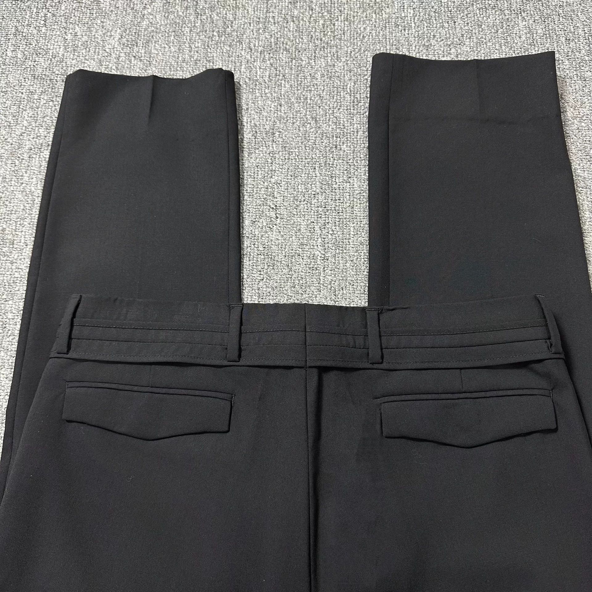 Dior Dior Black Double Waistband Slim Fit Pants 46 Size US 30 / EU 46 - 5 Thumbnail