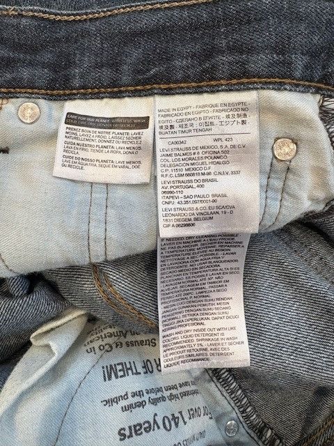Levi's Levi’s 514 Straight Fit Men’s Jeans Size US 32 / EU 48 - 8 Thumbnail