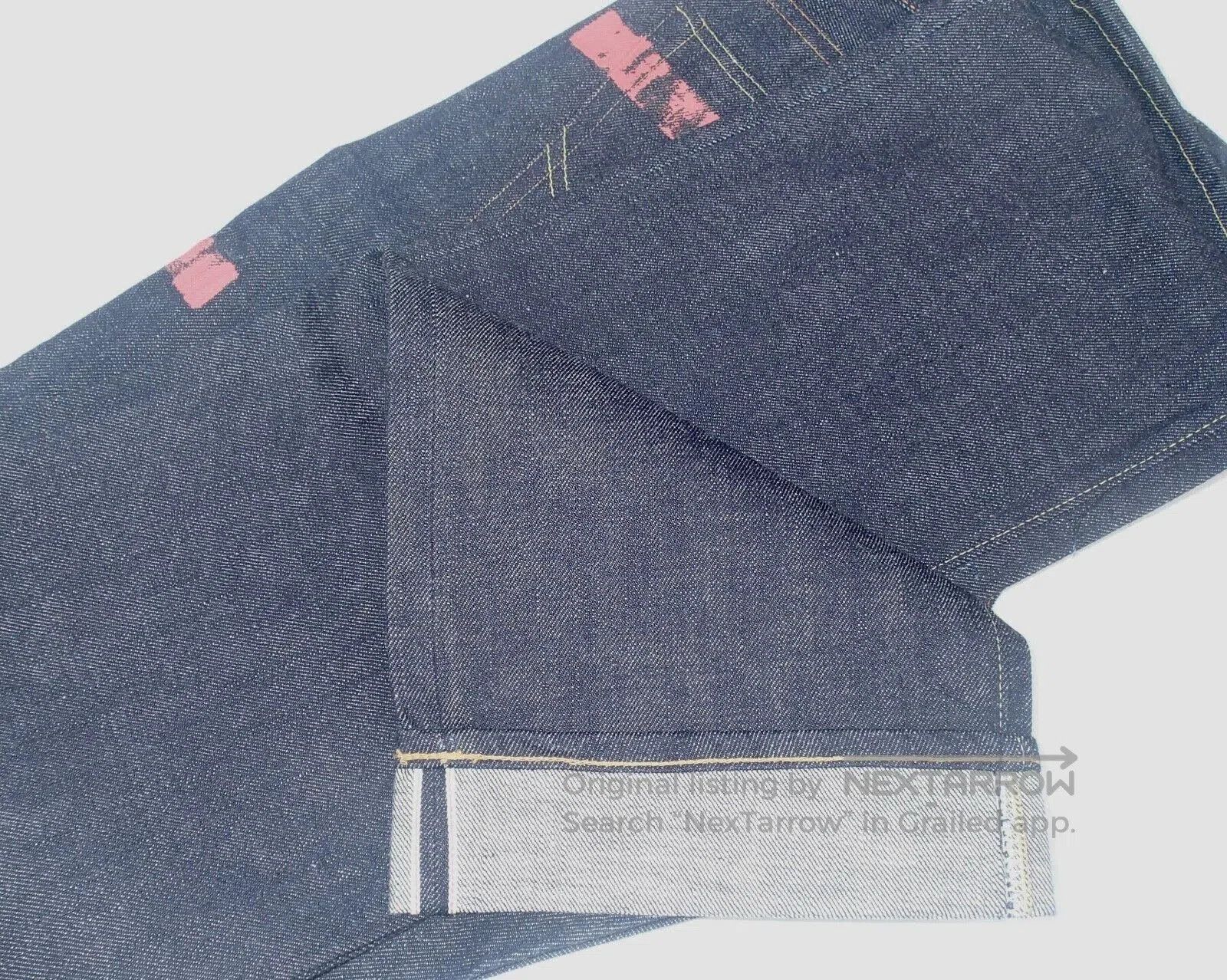 Visvim FULLCOUNT 1108fs Dark Blue Denim Jeans. Size US 35 - 5 Thumbnail