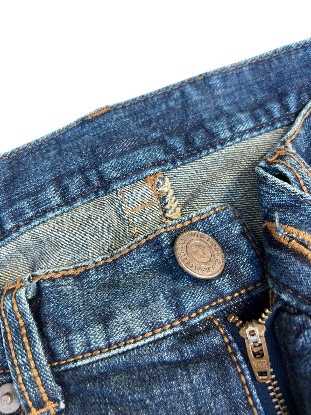 If Six Was Nine Mud Wash Rattle Trap Spider Wed Denim Bootcut Jeans Size US 31 - 7 Thumbnail