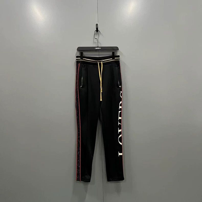 Amiri AMIRI Sequin Stripe Black Pants S - dmc Size US 26 / EU 42 - 1 Thumbnail