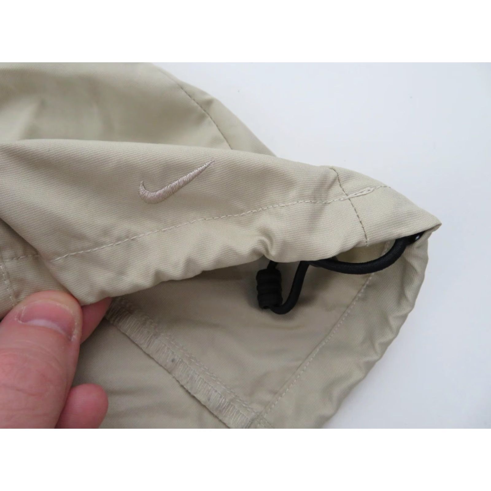 Nike VINTAGE Nike Golf Clima-Fit Lightweight 1/4 Zip Jacket Womens L Tan Windbreaker Coat Size L / US 10 / IT 46 - 5 Thumbnail
