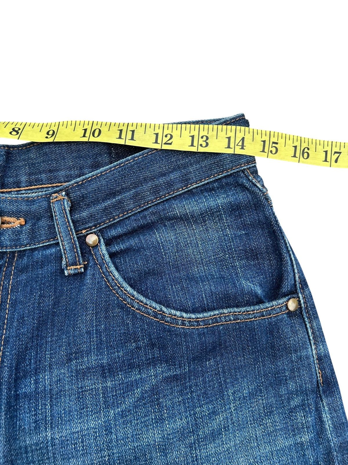 Kapital Vintage Wrangler Selvedge Baggy Japanese Brand Denim Jeans Size US 29 - 14 Thumbnail