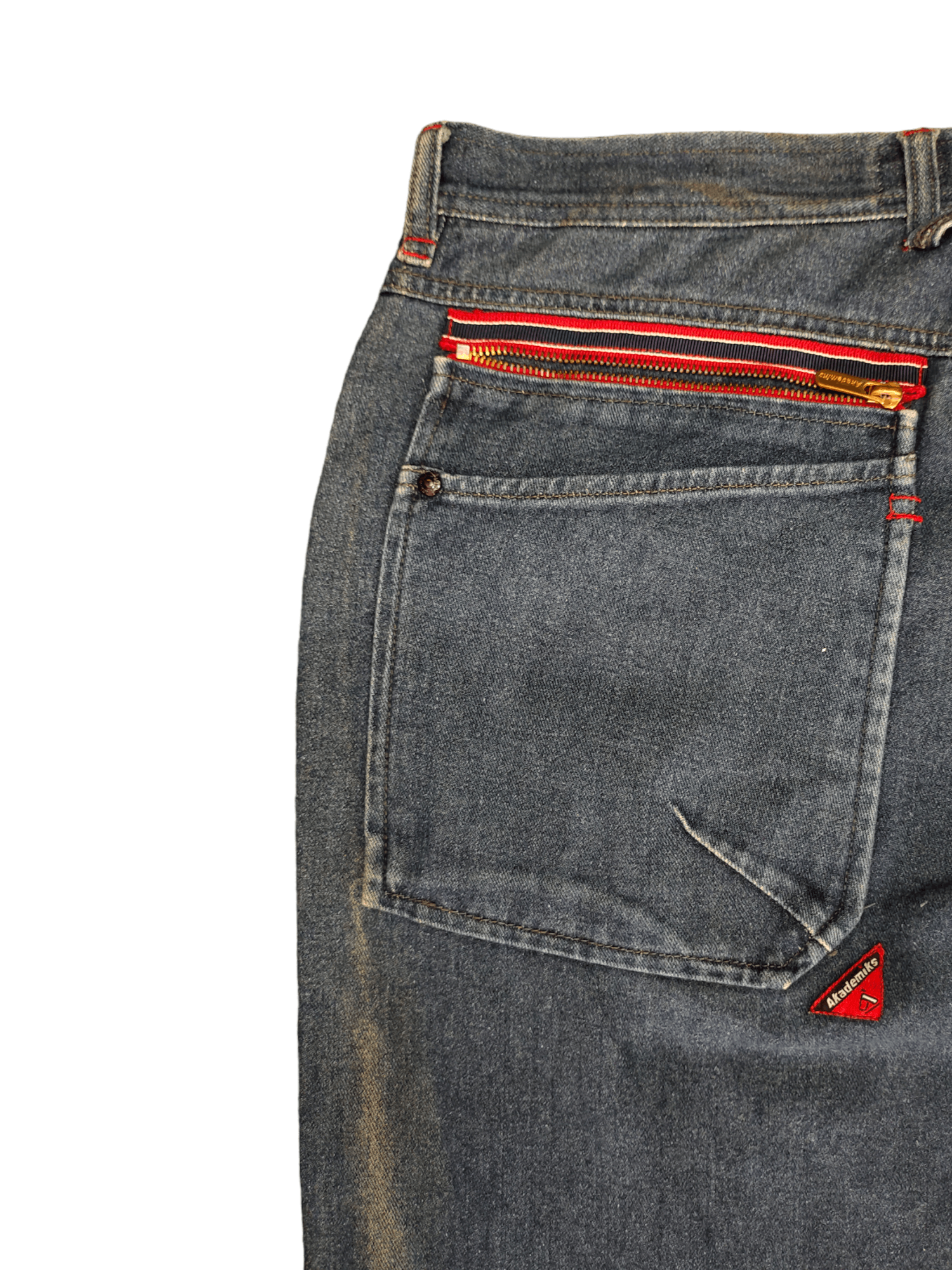 Akademiks Akademiks Distressed Color Wide Leg Denim Y2k Baggy Jean Size US 34 / EU 50 - 5 Thumbnail