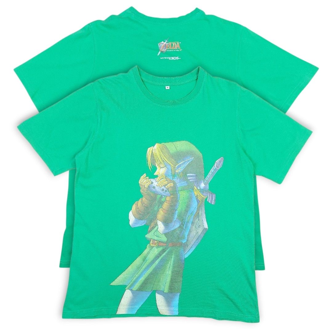 Nintendo The Legend of Zelda Ocarina of Time 3D Nintendo 3DS 2011 TEE Size US M / EU 48-50 / 2 - 1 Thumbnail