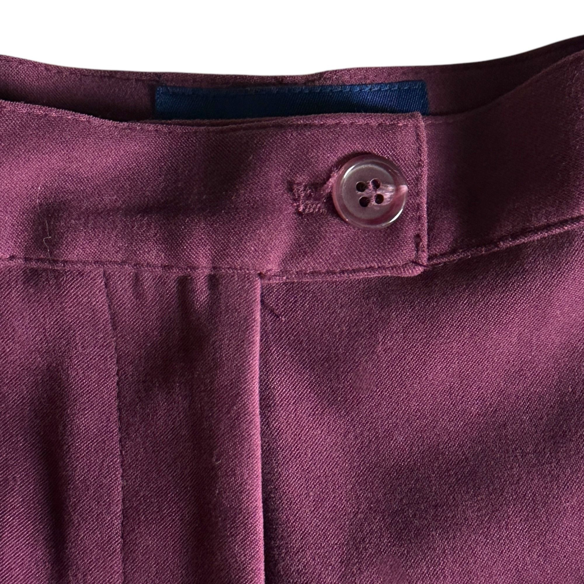 Charter Club Charter Club Petite 12P Womens Burgandy Velveteen Pants Clas Size 28" / US 6 / IT 42 - 11 Thumbnail