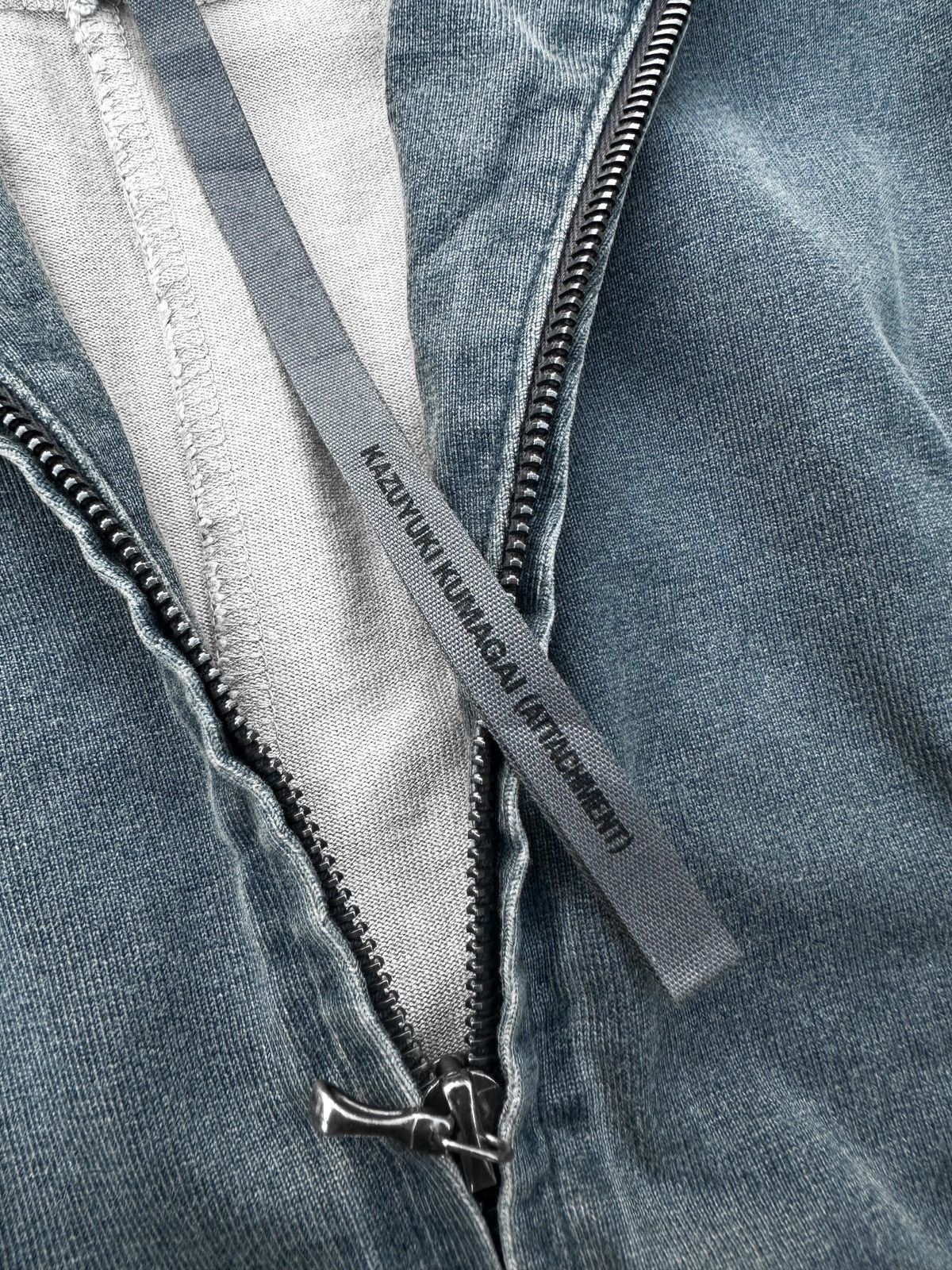 Attachment × Kazuyuki Kumagai Attachment Attachment Object Dyed Zip Hoodie Size US L / EU 52-54 / 3 - 9 Thumbnail