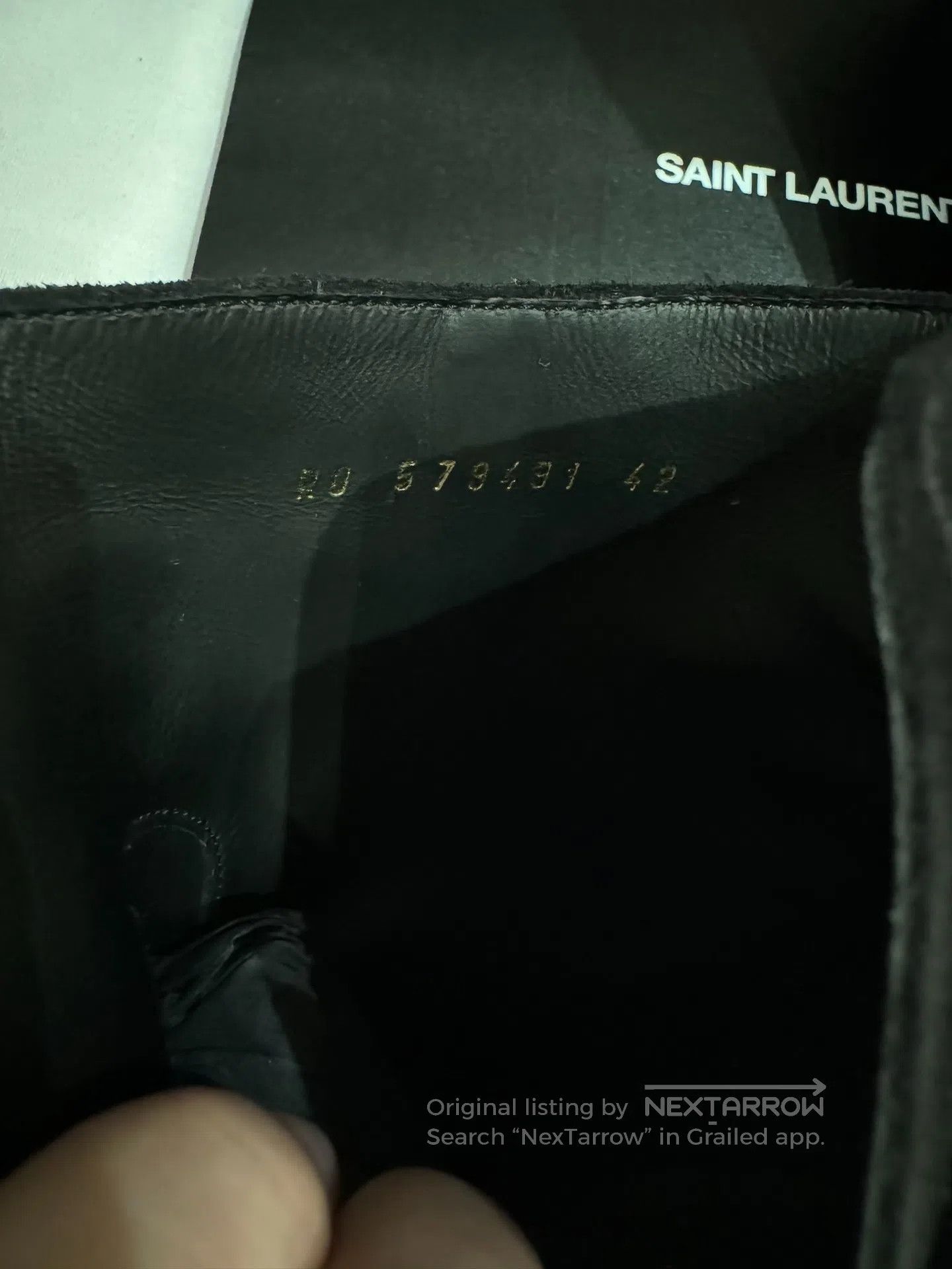 Saint Laurent Paris Saint Laurent Paris Deer Skin Fringe Boots Men's Boots| Size US 9 / EU 42 - 3 Thumbnail